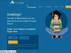 Sites similar to makemyessay.com