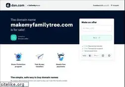 Sites similar to makemyfamilytree.com
