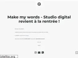 Sites similar to makemywords.fr
