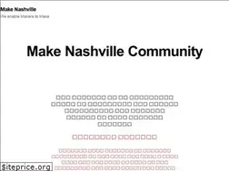 Sites similar to makenashville.org