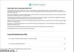 Sites similar to makeprintable.com