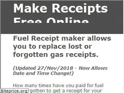 Sites similar to makereceipts.com