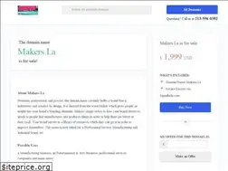 Sites similar to makers.la