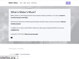 Sites similar to makersmuse.com