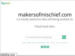 Sites similar to makersofmischief.com