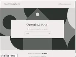 Sites similar to makerssupply.ca