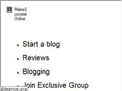 Sites similar to makesuccessonline.com