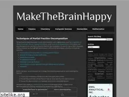 Sites similar to makethebrainhappy.com
