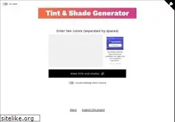 Sites similar to maketintsandshades.com