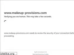 Sites similar to makeup-provisions.com
