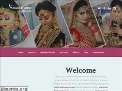 Sites similar to makeupartistoncall.in