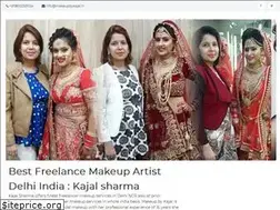 Sites similar to makeupbykajal.in