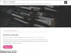 Sites similar to makeupinsiders.com