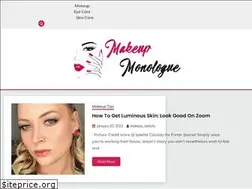 Sites similar to makeupmonologue.com