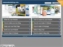 Sites similar to makewebsiteblog.com