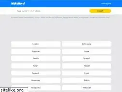 Sites similar to makeword.info