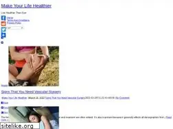 Sites similar to makeyourlifehealthier.com