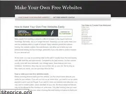 Sites similar to makeyourownfreewebsites.weebly.com
