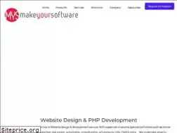 Sites similar to makeyoursoftware.com