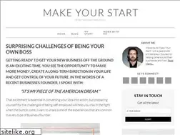 Sites similar to makeyourstart.com