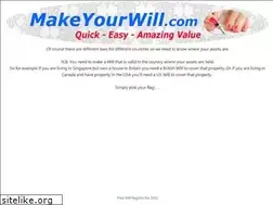 Sites similar to makeyourwill.com
