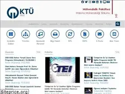 Sites similar to makina.ktu.edu.tr