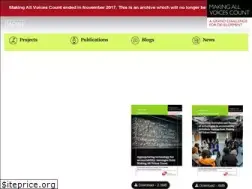 Sites similar to makingallvoicescount.org