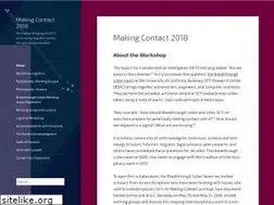 Sites similar to makingcontact2018.com