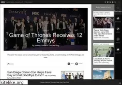 Sites similar to makinggameofthrones.com