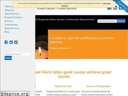 Sites similar to makinggoodwork.org