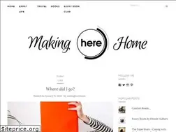 Sites similar to makingherehome.com
