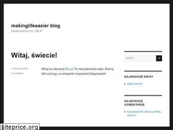 Sites similar to makinglifeeasier.ek1.pl