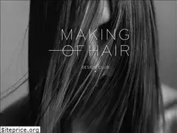 Sites similar to makingofhair.com