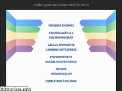 Sites similar to makingoursustainablelife.com