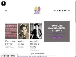 Sites similar to makingqueerhistory.com