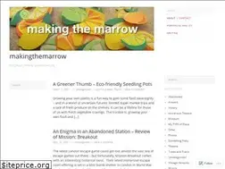 Sites similar to makingthemarrow.com