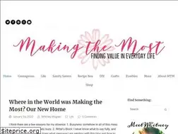 Sites similar to makingthemostblog.com