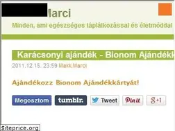 Sites similar to makk-marci.blog.hu