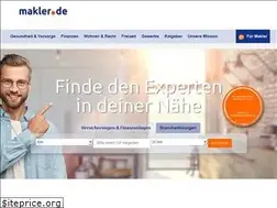 Sites similar to makler.de