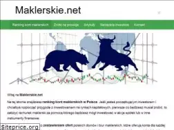Sites similar to maklerskie.net
