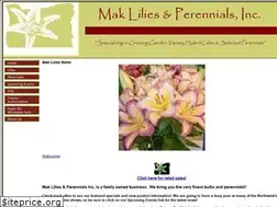 Sites similar to maklilies.com