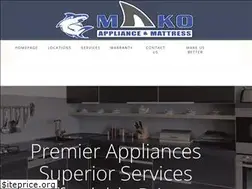 Sites similar to makoappliances.com