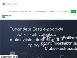 Sites similar to maksekeskus.ee