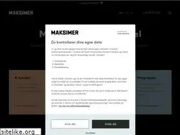 Sites similar to maksimer.no