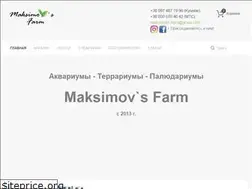 Sites similar to maksimov.com.ua