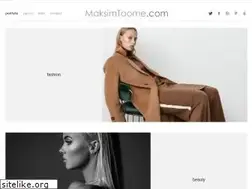 Sites similar to maksimtoome.com