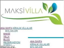Sites similar to maksivilla.com