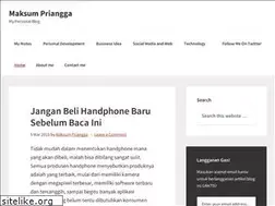 Sites similar to maksumpriangga.com