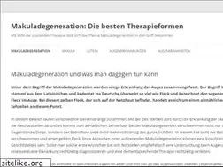 Sites similar to makuladegeneration.net