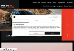 Sites similar to makwheels.it